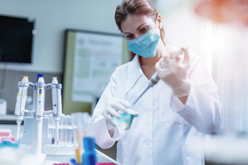 Doctor in Lab
